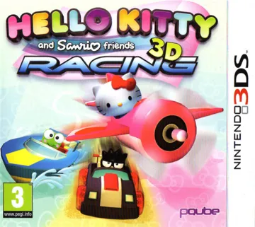 Hello Kitty & Sanrio Friends 3D Racing (Europe) (En,Fr,De,Es,It,Nl) box cover front